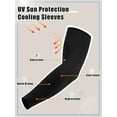 thumbnail image 4 of 10 Pairs UV Sun Protection Arm Sleeve for Men Women Work Cooling Compression Tattoo Cover Up Sleeves for Cycling Fishing, 4 of 6
