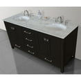 thumbnail image 3 of Stufurhome Malibu 72 in. Double Sink Bathroom Vanity, 3 of 11