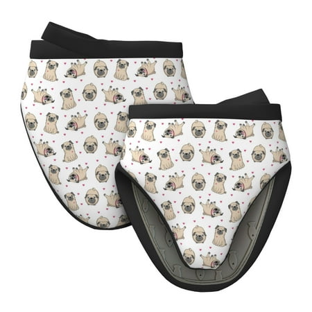 

Lukts Pugs for Silicone Oven Mitts Heat Resistant Silicone Potholders Mini Oven Mitts Oven Glove Kitchen Mittens Pinch Mitts Cooking Mitts