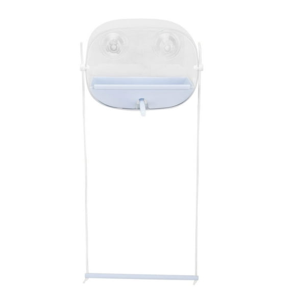 Zmeidao Bird Feeder Clear Window Birdfeeder No Mess Bird Feeder with Strong Suction Cup for Outside, Unique Gift