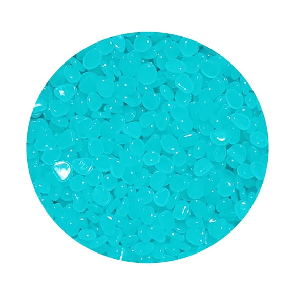 600 Glowing Stones - Glow in The Dark Garden Pebbles Stones for Yard and Walkways Decor Diy Decorative Luminous Stones(600 Pcs)