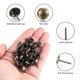 thumbnail image 3 of 200 Pieces Upholstery Nails, Decorative Upholstery Nails, Upholstery Tacks, Antique Brass Furniture Nails- 11x17 mm, 3 of 5