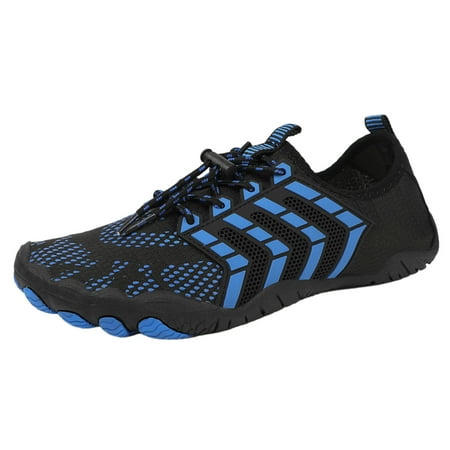 

GHSOHS Mens Shoes Casual Sneakers for Men White Shoes Fashion Sneakers Elastic Socks Shoes Outdoor Hiking Shoes Beach Swimming Shoes Wading Training Walking Shoes Sports Running Shoes Size 42