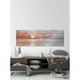thumbnail image 4 of Parvez Taj "Deep Red Sunset" Painting Print on Wrapped Canvas, 4 of 7