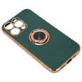 thumbnail image 2 of Carcasa para teléfono móvil, carcasa para teléfono con anillo galvanizado de oro rosa, funda para teléfono de TPU suave y ultrafina para iPhone 13 Pro, 2 of 8