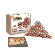 Guidecraft Guidecraft Little Pavers - 60 pc. set: Block Builders Set for Construction and Stacking