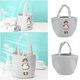 thumbnail image 2 of Bolsa de almuerzo para muñecas lona aislante portátil caja de comida impermeable para niños (verde) JShteea Libre de BPA, 2 of 9