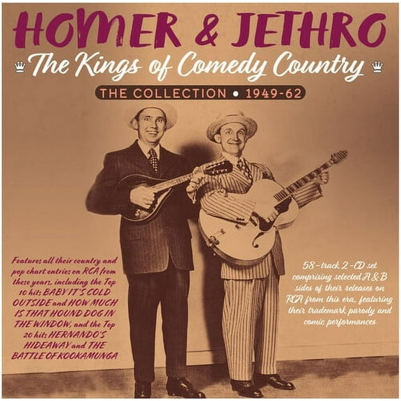 Homer & Jethro - The Kings Of Comedy Country: The Collection 1949-62 - Music & Performance - CD