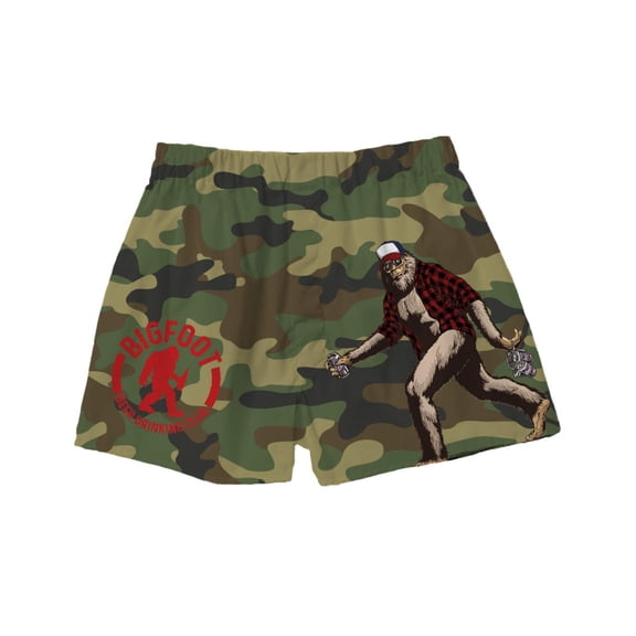 Bigfoot Beer Drinking Club Boxer Shorts