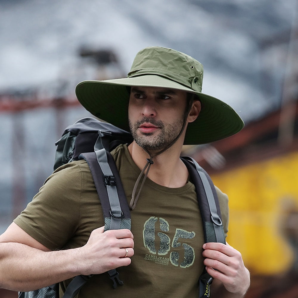 62cm cap circumference polyester sunshade fisherman hat men and