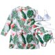 thumbnail image 2 of Lilosy Floral Tropical Cintura alta Wrap Traje de baño con playa Kimono Cubrir Ups Traje de baño de 3 piezas Bikini acolchado Traje de baño Conjunto Zhivalor WMZL-1797-19, 2 of 7