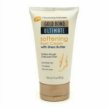 "Gold Bond Ultimate Softening Foot Cream With Shea Butter to Soften Rough & Calloused Feet, 4 oz."