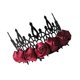 thumbnail image 2 of Rose Shape Tiaras Wedding Crown Creative Headwrap Halloween Headband Fashion Headdress for Women Wedding, 2 of 3