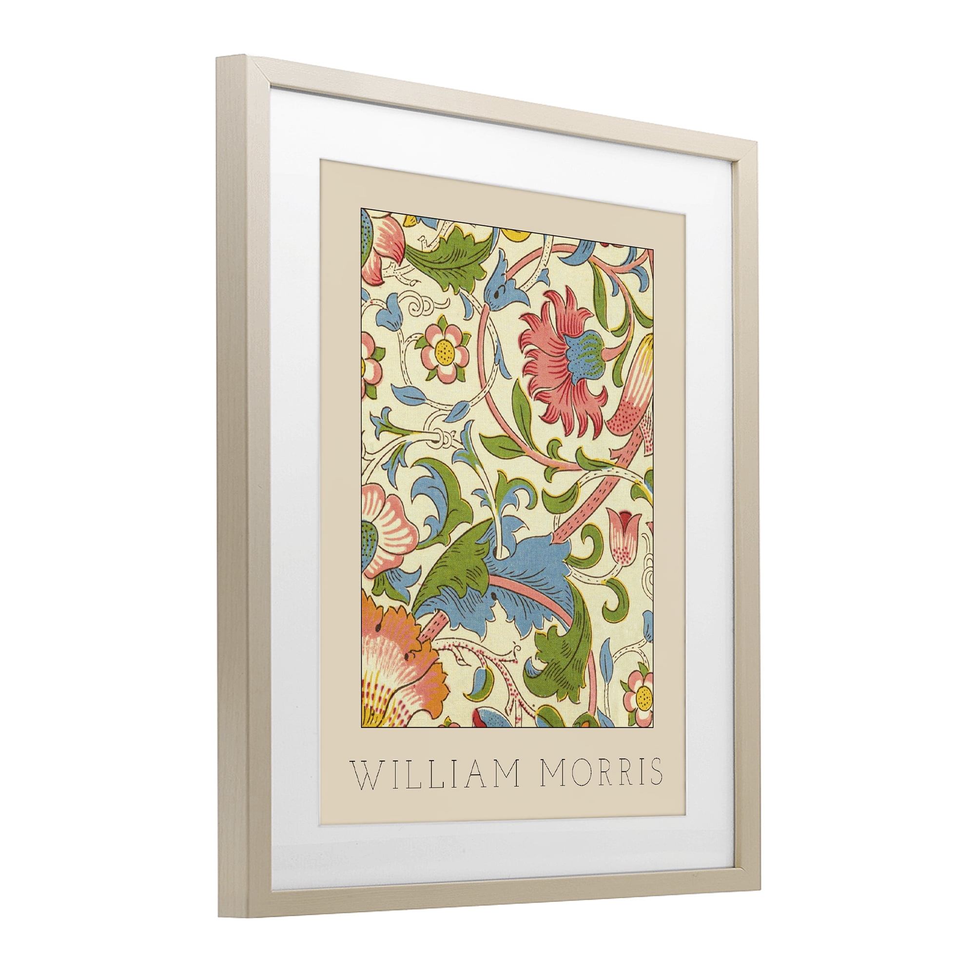 Stupell Industries Stylish Boho Classic Flowers Birch Framed Print Under Glass, design by Lil' Rue