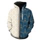 thumbnail image 1 of Sudadera con capucha y cremallera con estampado abstracto para hombre, estilo hip hop, de gran tamaño, divertida, unisex, ropa de calle, gran oferta, primavera 2024, con estampado 3D genial., 1 of 6