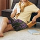 thumbnail image 5 of Fotbe Dog in Lavender Flowers Pantalones Cortos de Pijama para Hombre, Ropa de Dormir, Pantalones de Pijama Cortos para Hombre-3X-Large, 5 of 6