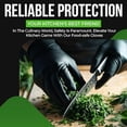 thumbnail image 6 of Vinyl Exam Gloves – 4 Mil Disposable Gloves, Powder-Free & Latex-Free – Medical, Food Safe, Multipurpose Use, 6 of 7