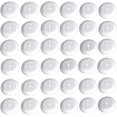 thumbnail image 1 of 36 Pcs Pipe Cover, Pipe Radiator, Plastic Pipe Radiators for Heating Pipes Hot and Cold Water Pipes Gas Pipes, Pipe Rosettes is Used for 8-30mm Pipes, 1 of 5