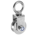 thumbnail image 1 of Miangastore Poulie Bloc Acier Inoxydable 304 1ensemble 4.2 Po Levage Robuste, 1 of 9
