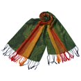 thumbnail image 1 of Ropa de cama Pashmina Blancho PA-A82-6 con borlas multicolores, 1 of 5