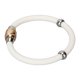 thumbnail image 3 of Pulsera antiestática Pulsera de iones negativos Pulsera de equilibrio energético de silicona para deportes al aire libre Fitness Blanco 20 cm / 7,9 pulgadas, 3 of 5
