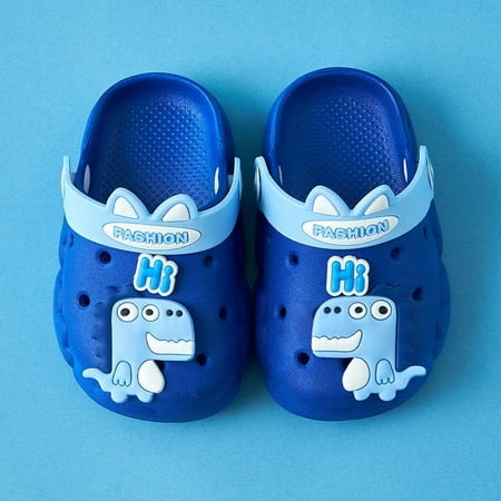 

Cartoon Dinosaur Comfortable Non-slip Clogs For Baby Boys Girls Infant Newborn Toddler