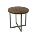 thumbnail image 4 of Wallace & Bay Oceans Round End Table, Antique Pine, 4 of 4