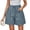 Blue#W0506&10, variant on Garbnen Shorts Linen Women Elastic Waist Wide Leg Womens Shorts for Summer Beach Travel Baggy Lightweight Outdoor Shorts Womens with Pockets Black S