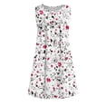thumbnail image 4 of Qiopertar Robe d'Été Décontractée pour Femmes, Col en V Sans Manches, Longue Robe en Solde, Livraison Gratuite à Moins de 5$, jusqu'à 90 % de Réduction, 4 of 4