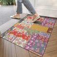 thumbnail image 4 of Pioneer Flower Floral Print Pattern Door Rugs,Washable Non Slip Door Mats Indoor,Decorative Door Mats,Entry Mat Indoor for Entrance,Bedroom,Kitchen,Bathroom,17"x30", 4 of 6
