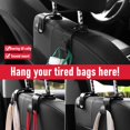 thumbnail image 3 of 2 Piezas De Gancho Trasero Para Asiento De Coche Universal , Accesorios , Portátil , Para Ropa , Bolsa, 3 of 4