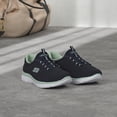 thumbnail image 3 of Skechers Slip on Sneakers for Women Sport Summits Mesh Bungee Closure Athletic Shoes Knit Upper Memory Foam Cushioning Flexible Lightweight Support, 3 of 5