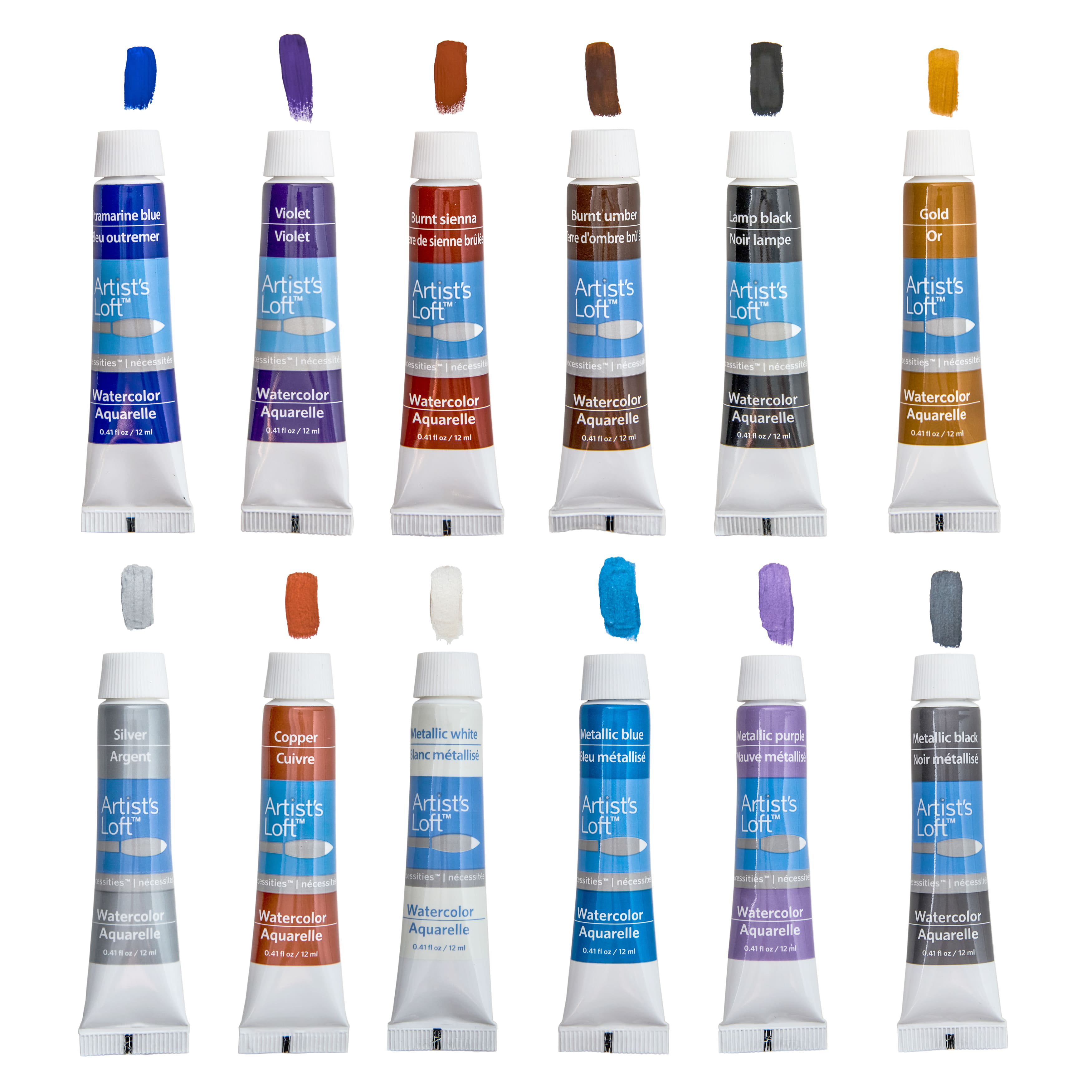MICHAELS Bulk 12 Packs: 24 ct. (288 total) Necessities™ Watercolor Paint Value Pack by Artist's Loft™ - 2