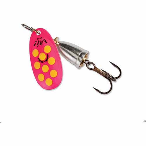Blue Fox Vibrax Shallow Spinner Fishing Lure 1/8oz Firetiger - Walmart ...