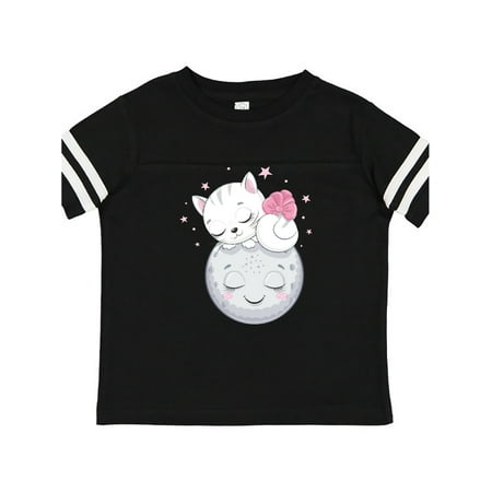 

Inktastic Cat on the Moon Gift Toddler Boy or Toddler Girl T-Shirt
