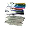 thumbnail image 2 of Forma de plumas antigua Bookmark con borlas Libro de aleación de zinc Marcas Joyas Making Crafts Crafting Crafting Accesorios Regalos Antigua Plata Inevent HA010544-01B, 2 of 7