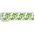 thumbnail image 3 of Ambesonne Nature Fabric by the Yard, Spring Blooming Leafy Art, 2 Yards, Lime Green and White, 3 of 5