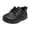 Black1, variant on Xijirk Solid Brogue Lace Up Baby Dress Shoes Non Soft Sole Crib Shoes Pre Walker Footwear Brown,18-24 Months