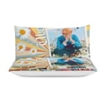thumbnail image 3 of G dragon Système de Fermeture Éclair Classique Infroissable Confort Structure Douce Détail de Fil Ensembles de Housse de Couette Indispensable, 3 of 5
