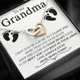 thumbnail image 4 of Grandma Gift - Mom to Grandma Necklace with Meaningful Message Card Inside, First Time Grandma Gift for Mothers Day, Pregnancy Announcement, 4 of 8