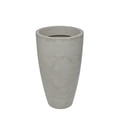 thumbnail image 2 of Ecobo 35.4 inches Eco-Friendly Round Pot Planter Vicenza Indoor/Outdoor use, Durable, Versatile & Lightweight, Designed by Brazilian Artisans, Contemporary All-Weather Design –White, 2 of 6