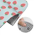 thumbnail image 5 of Yiaed Hand Drawn Strawberry Print Bathroom Mat Set 2 Pieces Mat Anti-Skid Pad Ultra Soft and Absorbent Bathroom Bath Mat Contour Bath Rugs for Toilet Base, 5 of 6