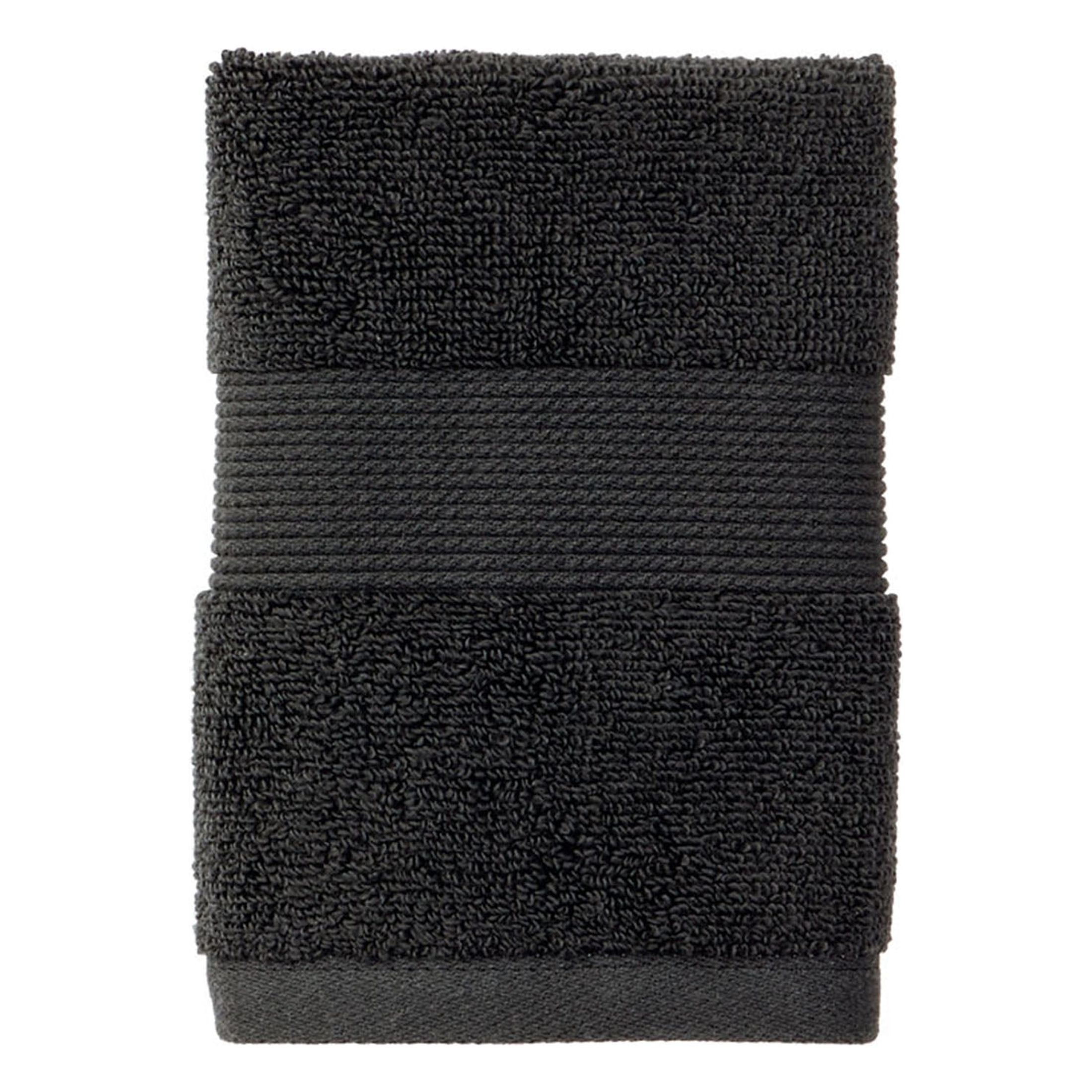 Better Homes & Gardens Signature Soft 6-Piece Towel Set, Black photo 8