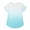 Sky Blue, variant on FhsagQ Shirts for Girls 6-7 Cute Breathable Mesh Athletic Shirt Lightweight Performance Top for Sports and Play ( Sky BlueSize 6-7 Years )