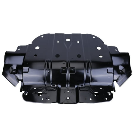 HUOEPU Plate Under Guard Front Engine Skid Compatible with Toyota Sequoia 2008-2022,Tundra 2007-2013, Tundra 4WD 2014-2019 Replaces 51410-0C010, 51410 0C010, 514100C010, TO1228243