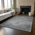 thumbnail image 6 of Addison Rugs Mayfield Washable Traditional Oriental Gray Rectangle Rug, 9' x 12', 6 of 6