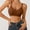 Coffee_007, variant on Women's Comfort Lightly Lined Seamless Wireless Triangle Bralette Bra, Yellow Underwear For Women, Polyester Seamless Underwear For Women