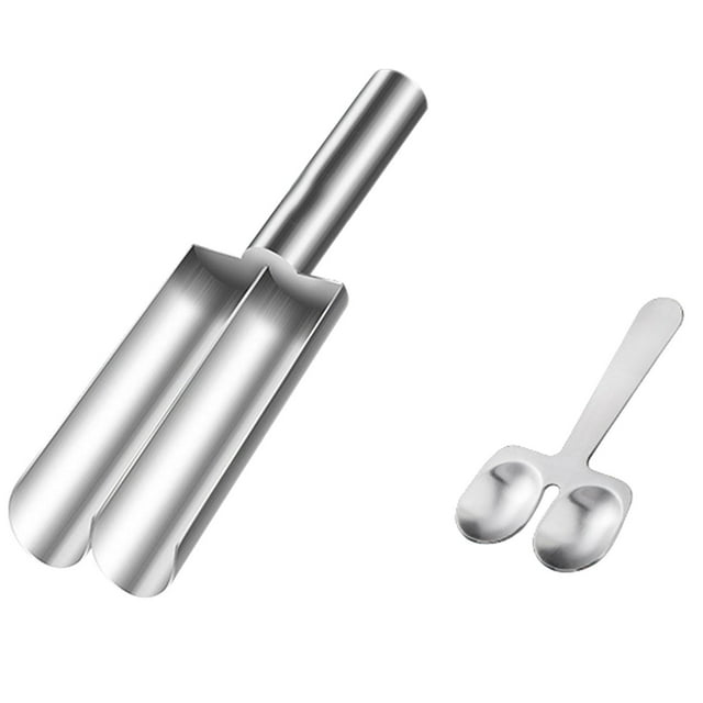 Meatball Maker for Kitchen Utensils Stainless Steel Manual Meatball Shape Maker with Long Handle Food Grade Portable Meatball Machine for Cookie Dough and Cooking