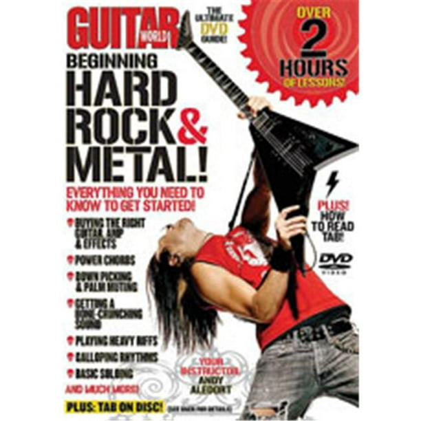 Alfred 56-31971 Guitare Monde- Début Hard Rock &amp; Métal - Livre de Musique