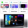thumbnail image 3 of Solvitek - Radio de coche de 10.1 pulgadas para Chevrolet Suburban Tahoe Yukon 2015-2019, Android 13 estéreo con inalámbrico CarPlay Android Auto FM AM BT GPS SWC 2+64GB, 3 of 5